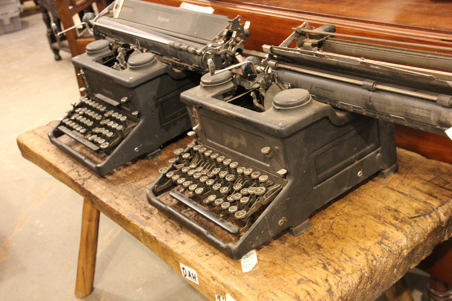 Vintage Manual Typewriter Black