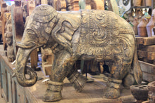Load image into Gallery viewer, Giant Black Elephant Accent Decor