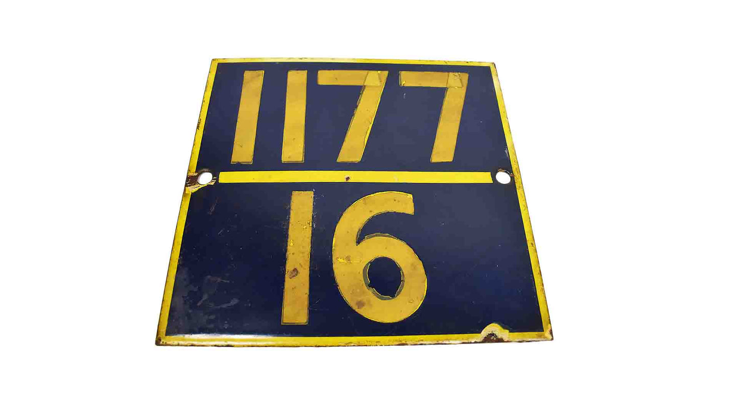 Vintage Railway Sign Boards | Metal Sign boards |Rustic Wall Decor | Train Track Marker