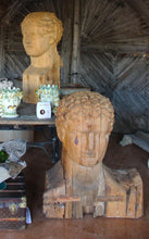 Load image into Gallery viewer, Massive Hand Carved Man &amp; Woman Statues