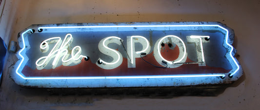 Neon Sign - "The Spot"