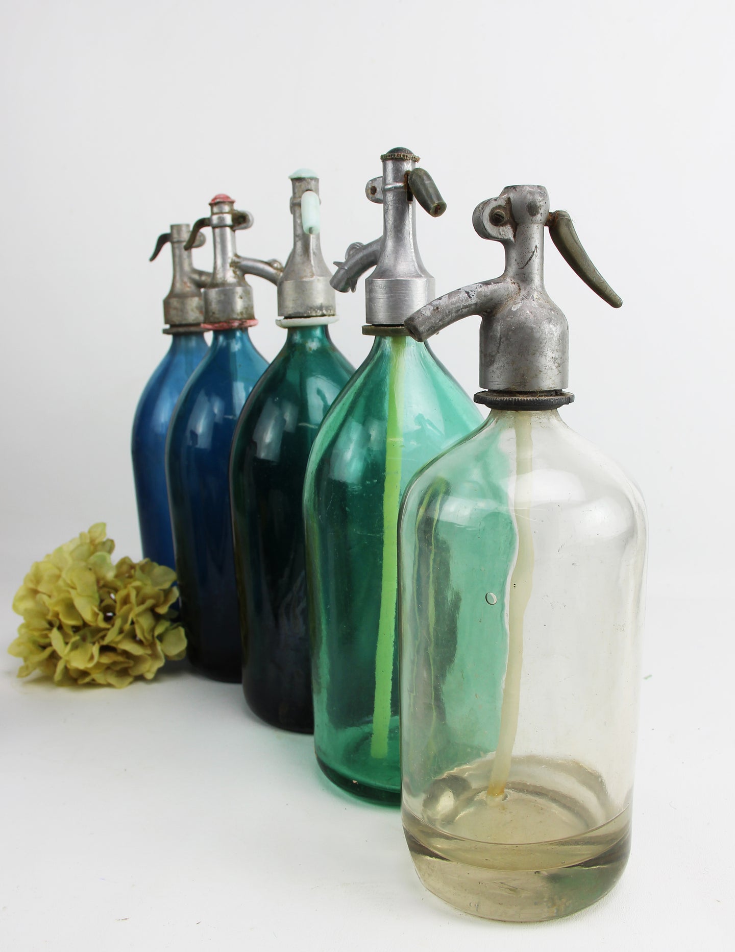 Seltzer Bottles- Green