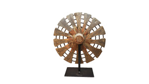 Vintage Silk Spinning Wheel