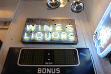 Load image into Gallery viewer, Neon &quot;Wine Liquor&quot; sign